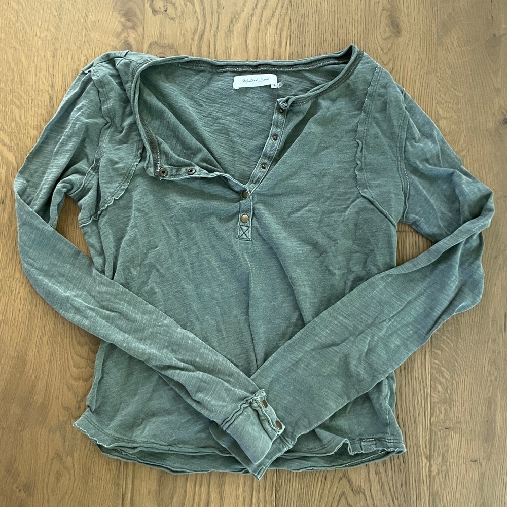 VICI Daralynn Cotton Long Sleeve Henley